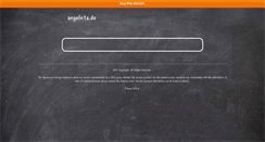 Desktop Screenshot of angeln1a.de